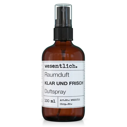 Duftspray Klar u. Frisch von wesentlich.