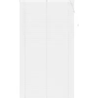 vidaXL Verstellbare Venetianer Jalousie Weiß 213 x 110 cm aus PVC - Moderne Jalousie aus langlebigem PVC, ideal für Arbeitszimmer oder Heimbüros. Sie ermöglicht individuelle Lichtsteuerung und schützt die Privatsphäre, während sie das Ambiente stilvoll aufwertet.