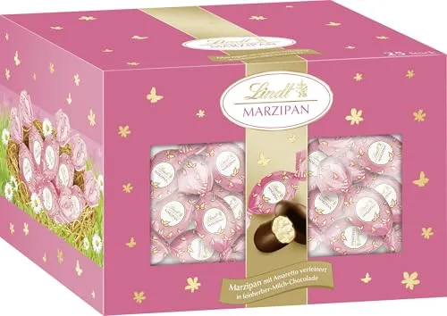 Lindt & Sprüngli Marzipan-Eier mit Amaretto 25 Stück | 425g