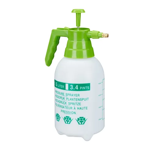 Drucksprüher Gartenspritze Pumpsprüher Sprühflasche 1,5 l Messing Sprühgerät