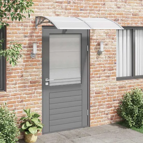 vidaXL Türvordach Grau 150x100 cm von vidaXL