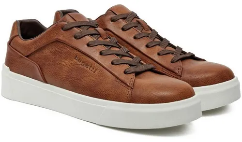 Bugatti Herren Sneakers in Hellbraun, Größe 40 in braun von Bugatti