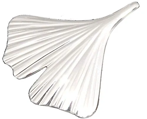 Nicht Zutreffend Anhänger Ginkgoblatt Ginkgo Silber 925 Ginko Ginkoblatt Unisex Sterlingsilber