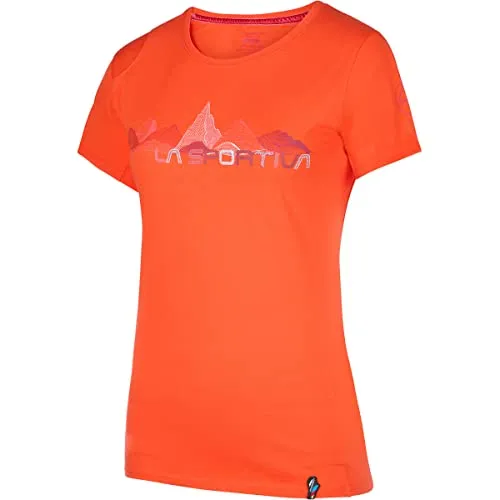LA SPORTIVA Damen Peaks T-Shirt, Cherry Tomato, L