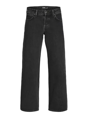 JACK JONES Male Loose Fit Jeans Eddie Original CJ 275 in schwarz von Jack & Jones