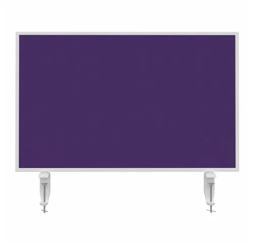 magnetoplan® Trennwandplatten Tischtrennwand VarioPin 80x50cm - Dämmplatten für effektive Arbeitsplatzorganisation, doppelseitige Whiteboard- und Filz-Oberfläche, fördert Kommunikation und Privatsphäre im Team.