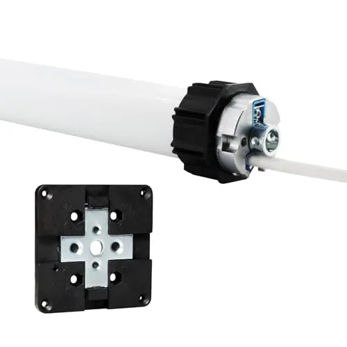 NOBILY Rollladenmotor R20-17-E03 Bundle mit 20Nm Zugkraft - Rollladenschalter mit Hindernis- und Frosterkennung, einfache Programmierung und intelligente Endlagen-Korrektur für sicheren und komfortablen Betrieb.