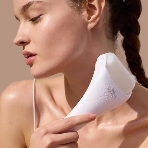 Project E Beauty Eisroller Kältetherapie | Gesicht Auge Körper Massage Massagegerät unter den Augen Schwellungen Aufhellen Abkühlen Falten Straffen Dunkle Ringe Reduzieren Muskelkater Schmerzlinderung