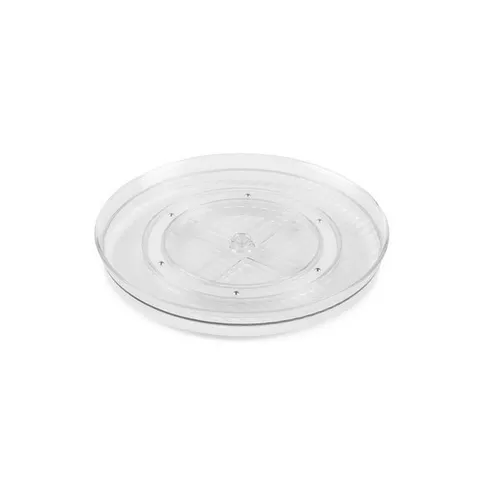 Rotho Drehteller Küchenorganizer Loft 3,2cm hoch transparent