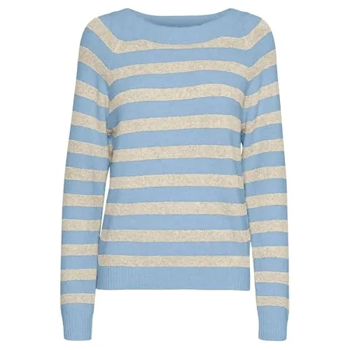 VERO MODA Vmdoffy Ls O-Neck Blouse Ga Noos