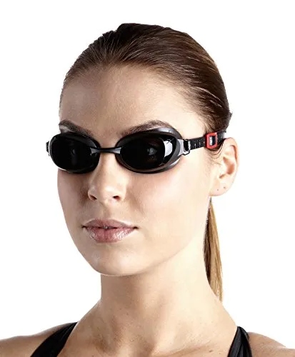 Speedo Aquapure Optische GOG AU Schwimmbrille - Unisex Schwimmbrille mit optischen Gläsern für klare Sicht unter Wasser, ideal für Schwimmer mit Sehschwäche.