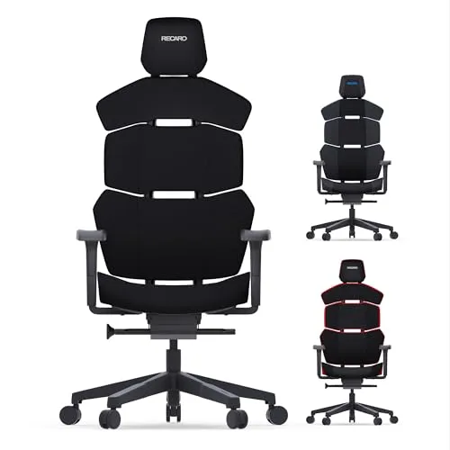RECARO NXT Essential Premium Gaming & Bürostuhl Ergonomisch [Büro-Zertifiziert] | Made in Germany | Hochwertiger Stoffbezug | Höhenverstellbar