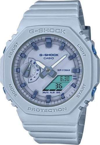 CASIO G-SHOCK GMA-S2100BA-2A2ER - Robuste Herren-Armbanduhr in Blau - Armbanduhren, mit 20 ATM Wasserfestigkeit und stylischem Design, ideal für Abenteuer und den Alltag.