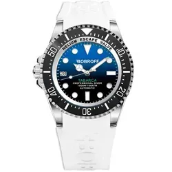 Bobroff Herrenuhr BF0003i-BFSTB (Ø 42 mm) - Weiß