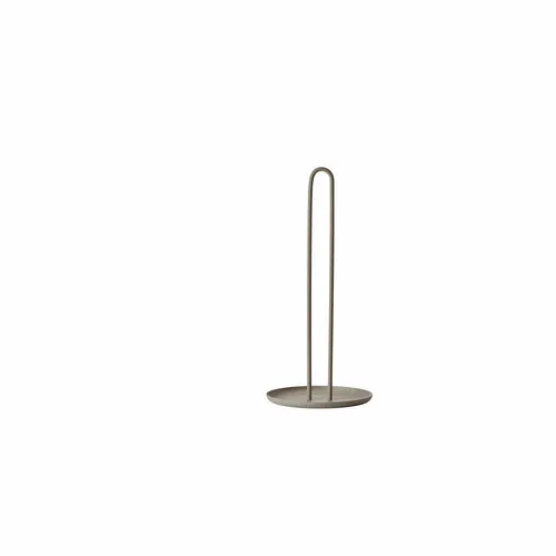 Zone Denmark - Singles Küchenrollenhalter, Ø 14,5 x H 32 cm, taupe - Sonstige Haushaltswaren, ästhetisches Design mit filigranen Linien und praktischen Eigenschaften, ideal für stilbewusste Küchen.