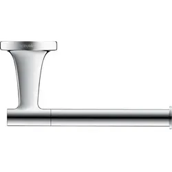 Duravit Starck T Papierrollenhalter 0099371000 - Toilettenpapierhalter in elegantem Chrom-Design, seitlich zur Wandmontage mit verdeckter Befestigung für eine saubere Optik.