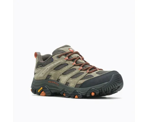 Merrell Moab 3 GTX Wanderschuh - grün, Größe 41 EU - Wanderschuhe mit GORE-TEX® Waterproof Membran und Mesh-Einsätzen für optimalen Komfort und Atmungsaktivität, ideal für jedes Abenteuer.