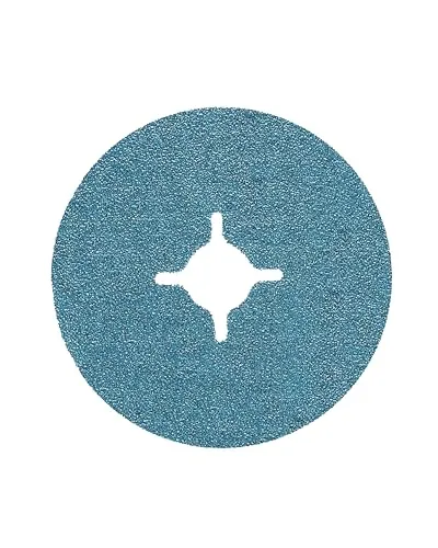 Fein Fiberschleifscheibe Ø 125 mm K80 - 25 Stück - Schleifpapiere, hochleistungsfähige Zirkonkorund-Scheiben für effizientes Schleifen von Metall und Holz, ideal für professionelle Anwendungen.