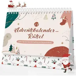 Adventskalender Rätsel Wichtel 2025 - 24 knifflige Rätsel für die ganze Familie - Adventskalender mit 24 kreativen Rätseln, ideal zur Förderung von logischem Denken und Problemlösungsfähigkeiten. Perfekt als Geschenk für Groß und Klein!