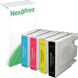 Kompatible Tinten für Epson C13T755140-440 Multipack KCMY 4