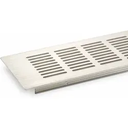 Lüftungsgitter Lochblech 500 X 80 Mm Edelstahloptik