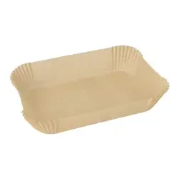 PAPSTAR Backpapier für Heißluftfritteusen 22x14 cm eckig 100 St.