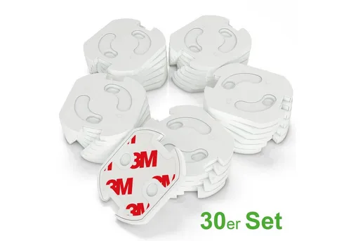 conecto Kindersicherung conecto Steckdosenschutz Kindersicherung für Steckdose mit Dreh-Mechan