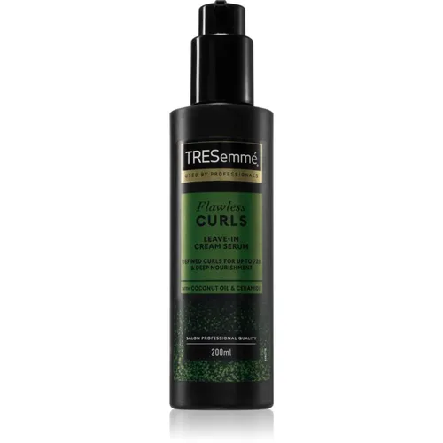 TRESemmé Flawless Curls Leave-in Serum Haarserum gegen strapaziertes Haar 200 ml