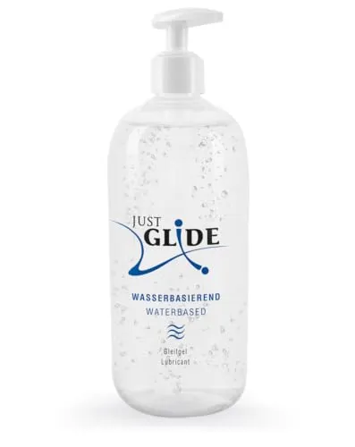 Just Glide Wasserbasierend Gleitgel Transparent 500 ml