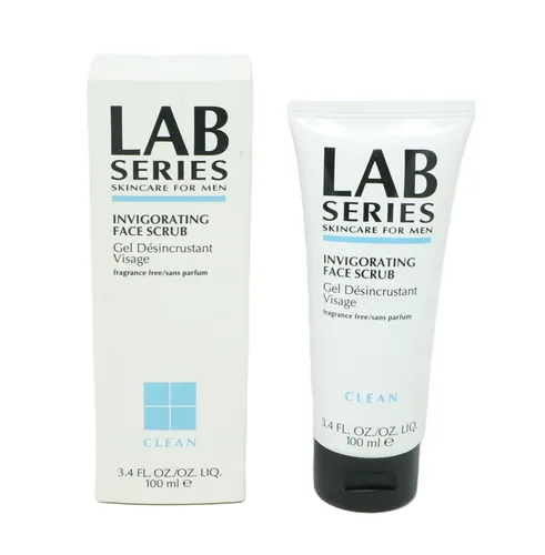 LAB Series Invigorating Face Scrub 100ml - Effektives Gesichtspeeling mit erfrischender Wirkung, ideal zur Unterstützung der täglichen Hautpflege. Sanfte Reinigung für ein frisches Hautbild.