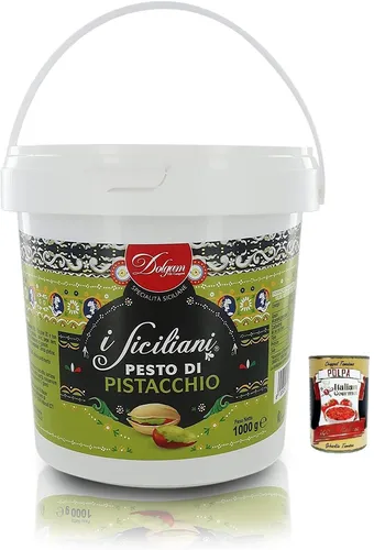 Dolgam I Siciliani Pistazien Pesto Glutenfrei 1000g+Polpa