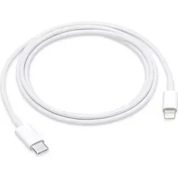 USB Typ C auf Lightning Kabel Ladekabel Schnell für iPhone 14 13 11 Weiß 1m - Weiß