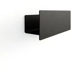 Metallbude Duschablage Shea 30 - Bohrenfrei, Aluminium Schwarz - Praktische Duschablage aus Aluminium in Schwarz, einfach ohne Bohren anzubringen. Ideal für eine clevere Aufbewahrung in der Dusche.