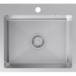 VBChome Edelstahlspüle 50 x 45 cm