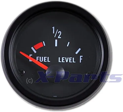 Tankanzeige Tankuhr Retro 52mm Oldschool Oldtimer US Car 240-33 OHM