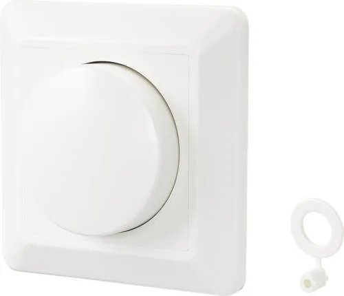 Sygonix SY-4697882 Drehdimmer Geeignet für Leuchtmittel: Halogenlampe, LED-Lampe, Glühlampe