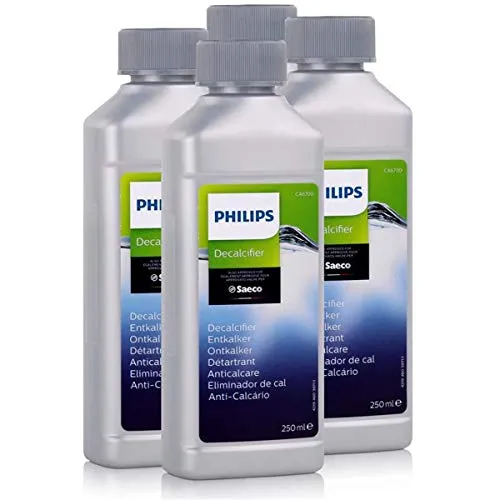 Philips Saeco Entkalker, Originalprodukt, 250 ml Flasche, 4er Pack