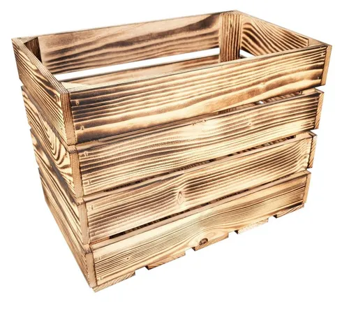 sunnypillow Holzkiste Holzkisten in vielen Farben zur Auswahl, Einzelkiste 25x40x30cm