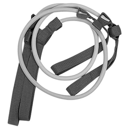 Gymstick Ersatztubes extra stark Silber 2 St - Widerstandsbänder, ideal für effektives Krafttraining, kompatibel mit Gymstick Original und Teleskop, in 5 verschiedenen Stärken erhältlich.