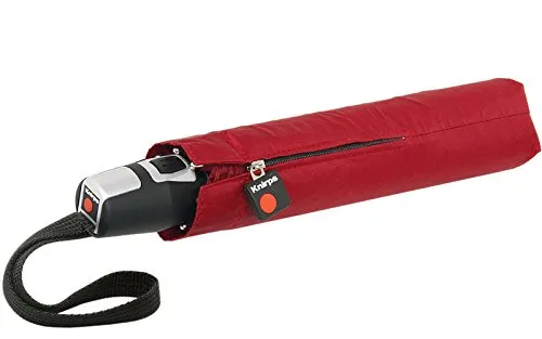 Knirps® Taschenregenschirm Duomatic in rot von Knirps