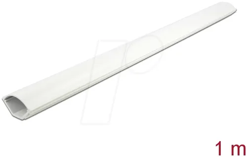 DELOCK 20714 - Eckkanal selbstklebend 43 x 23 mm - Länge 1 m weiß