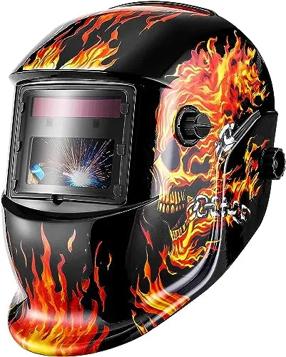 DEKO Automatik-Schweißhelm mit Solarbetrieb