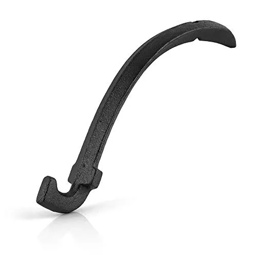 BBQ-Toro Gusseisen Grillrostheber | 20 x 2,5 x 5 cm | Grillrost Heber, Rost Heber, Heber für Grillrost | Grill Lifter, Grillzubehör für Gusseisen- und Edelstahlroste | Universal Grillwerkzeug