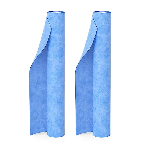 Isolbau 60m Dichtbahn Abdichtbahn zur Abdichtung von Wand und Boden Wasserdicht Entkopplungsmatte Dichtvlies Fußbodenheizung-geeignet MPA Zertifiziert