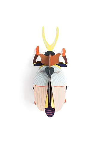 STUDIO ROOF WALL DECO LRG TRIBAL RHINO BTL