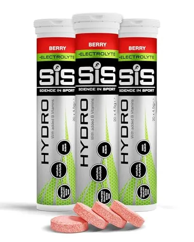 Science in Sport HYDRO Tabletten 3 x 20 Stk. Beere von Science in Sport