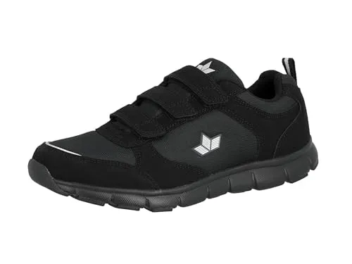 Lico Lionel V Herren Sneaker, Schwarz, 41 EU - Laufschuhe mit atmungsaktivem Textilfutter und flexiblem Gummiverschluss für optimalen Tragekomfort und sportliche Leistung.