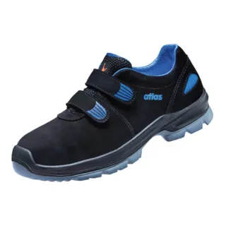 Sicherheitshalbschuh TX 40 S2 ESD Größe 43 - Schwarz - Arbeits- & Schutzkleidung mit Soft-Nubukleder, Stahlkappe und innovativem 3D-Dämpfungssystem für höchsten Tragekomfort und Sicherheit.