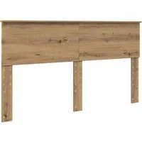 vidaXL Kopfteil Artisan-Eiche 160 cm – Modernes Design für dein Schlafzimmer - Elegantes Kopfteil aus robustem Holzwerkstoff, das stilvollen Komfort bietet. Mit schlichten Linien und einfacher Pflege ist es die perfekte Ergänzung für jedes Schlafzimmer.