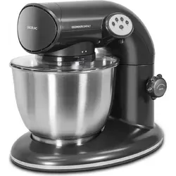 Cecotec Cecomixer Compact Küchenmaschine 1000 W - Universalküchenmaschine mit fortschrittlichem Zahnrad-System und Planetenbewegung für optimale Ergebnisse, 5,6 l Edelstahlschüssel und 6 Funktionen für vielseitiges Kochen.